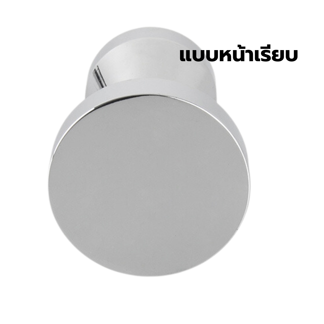 แทมเปอร์ที่กดผงกาแฟเหล็กชุบด้ามหยดน้ำ 51 มิลลิเมตร รหัส 1244