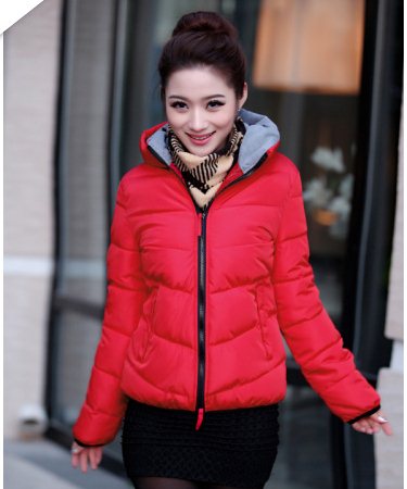 Pre Orderคนอ้วน - เสื้อกันหนาวแฟชั่น คนอ้วน ไซส์ใหญ่ ผ้าฝ้ายโพลิเอสเตอร์ มี Hood กันลมกันหิมะ สี : กุหลาบ / ชมพู / ฟ้า / แดง / เหลือง / ดำ