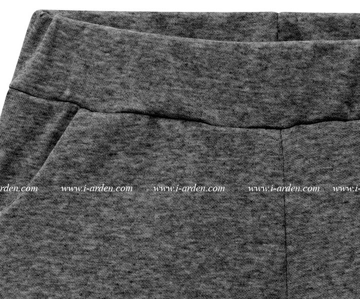 PreOrderคนอ้วน - กางเกง-เลคกิ้งกันหนาวแฟชั่น ไซส์ใหญ่ คนอ้วน ผ้าฝ้ายโพลิเอสเตอร์ไม่หนา ยืดเยอะ เป็น 2 ชิ้นติดกัน สี : ดำ / เทาเข้ม