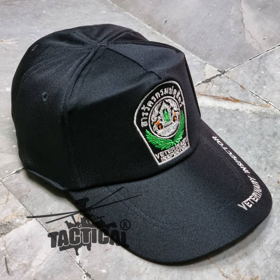 หมวกแก๊ป สารวัตรกรมปศุสัตว์ ซิปหลัง