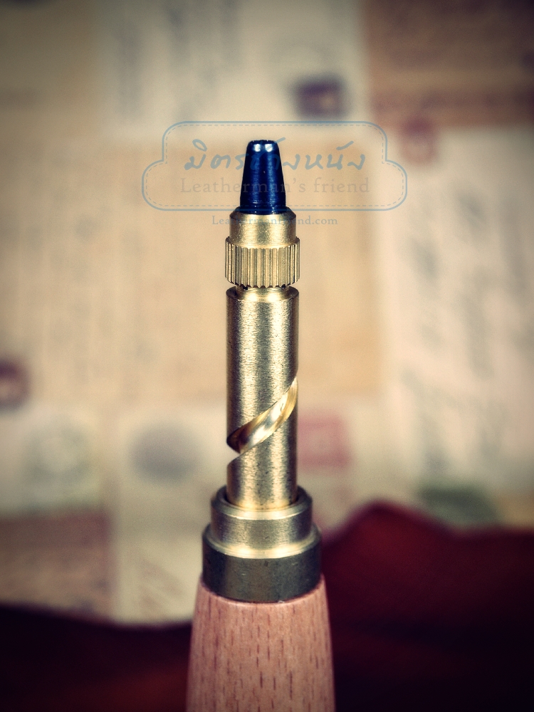 ชุดเจาะ ขึ้นลง แบบหมุม รุ่น 6 หัว เกลียวทองเหลือง 1.5/2/2.5/3/3.5/4mm