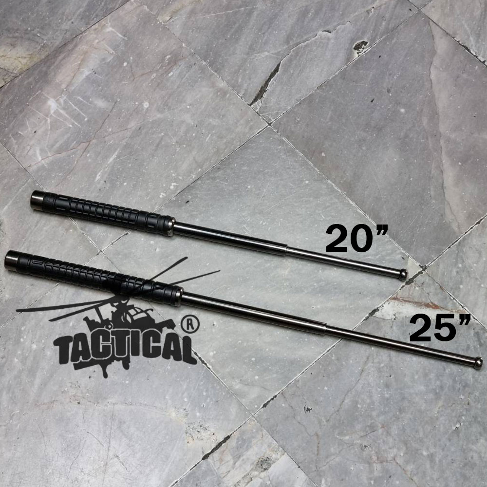 ดิ้วเหล็ก Tactical ด้ามยาง 20" 25" (แข็งแรง)