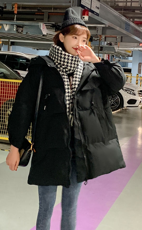 2324-0005 เสื้อกันหนาวไซส์ใหญ่ บุนวม ใส่เป็นโอเวอร์ไซส์ได้นะคะ