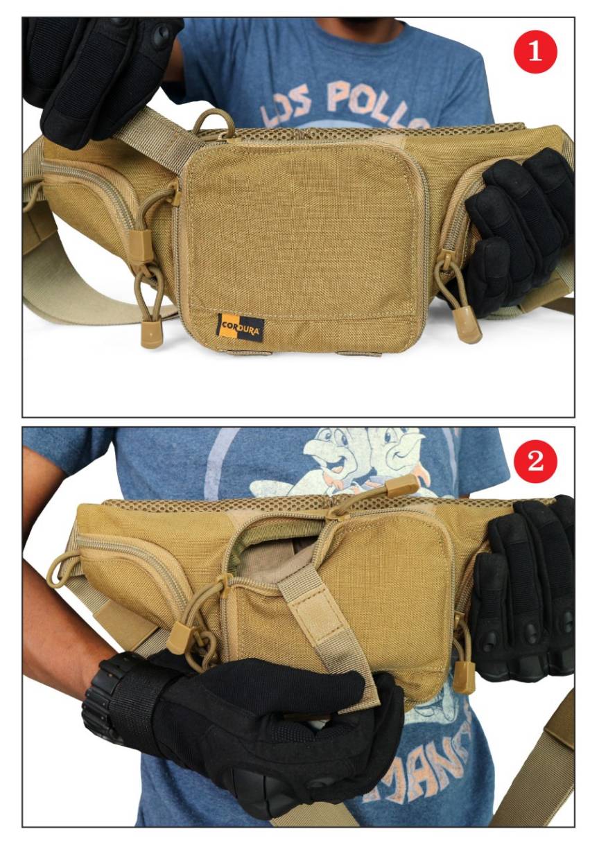 กระเป๋าคาดเอวใส่ปืน Cordura