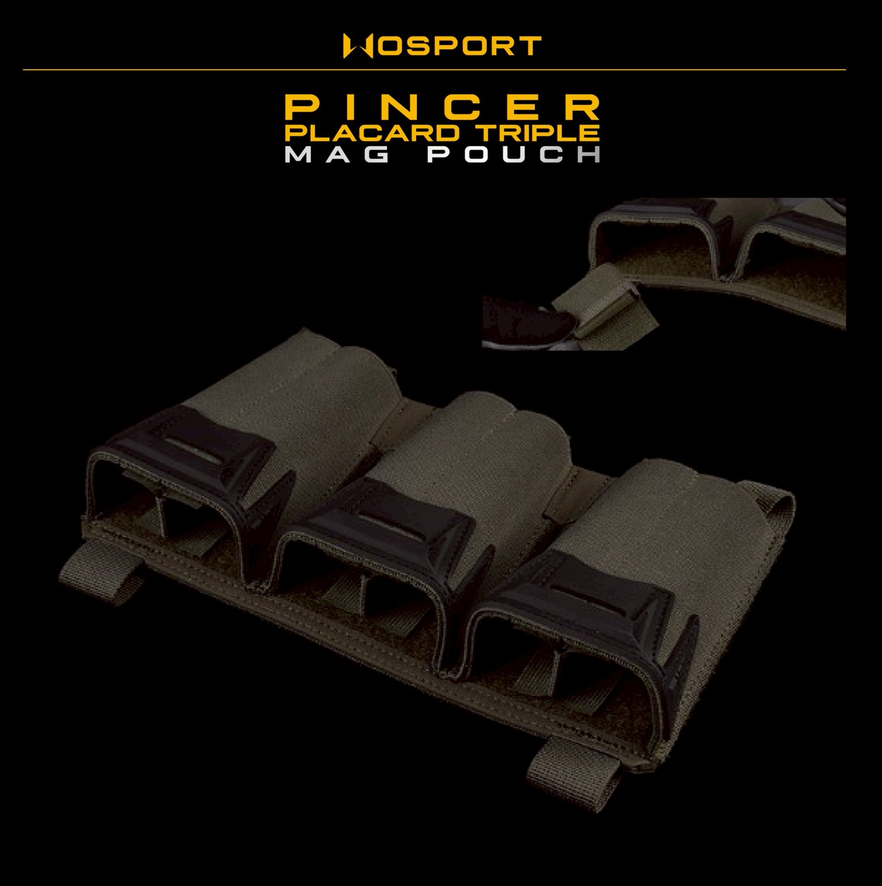 ซองแม็กกาซีนทรง Pincer (Wosport)