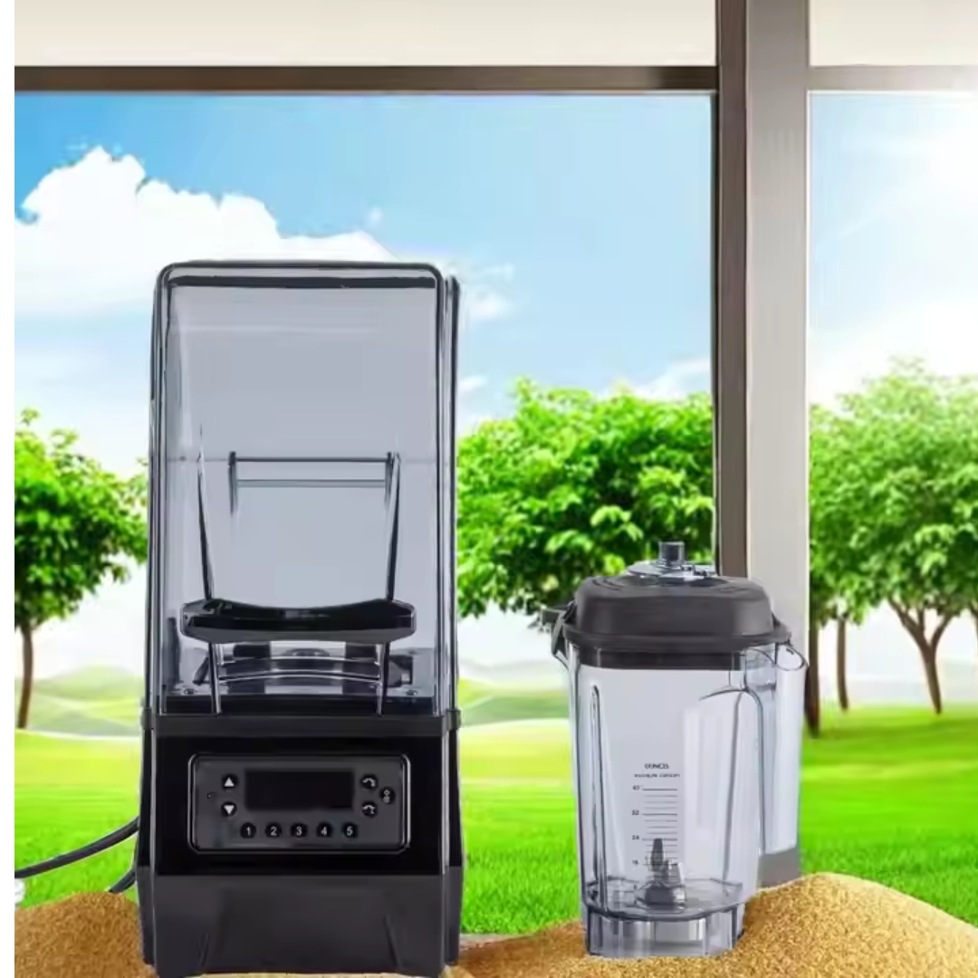 เครื่องปั่นน้ำผลไม้รุ่นฝาครอบลดเสียง 1800W. รหัส 2107 (สินค้ามือหนึ่งไม่มีประกัน)