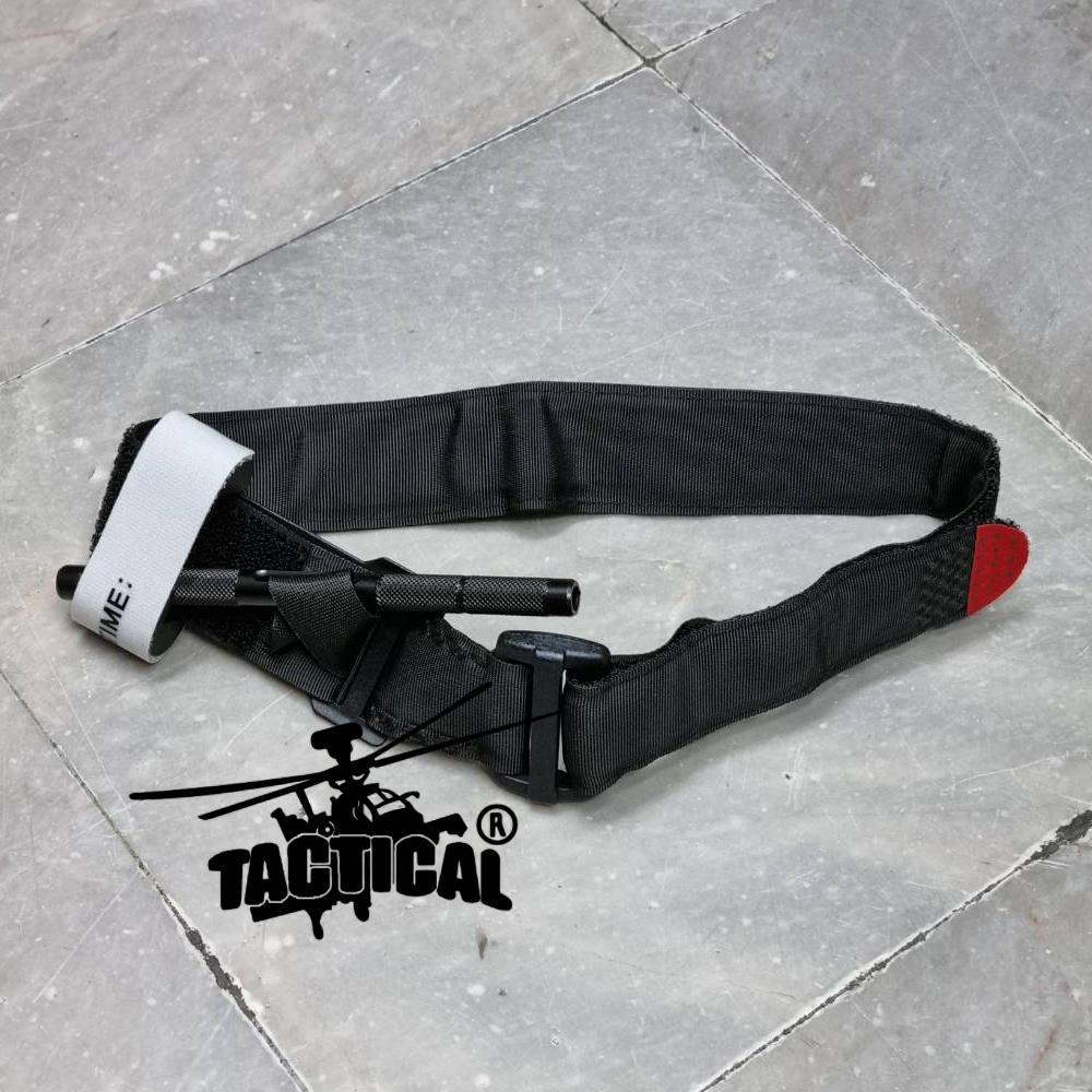 สายรัดห้ามเลือด ทูนิเก้ (Tourniquet) ก้านอลูมิเนียม