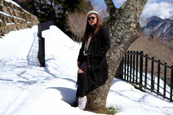 Pre-LD006 - โค้ทกันหนาว ไซส์ใหญ่ ผ้าวูล+ขนสัตว์ สี : ดำ / น้ำตาล