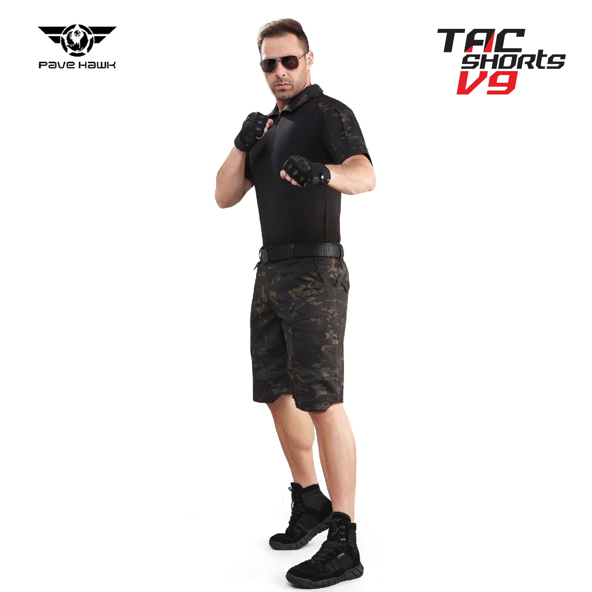 กางเกงขาสั้น Pave Hawk V9