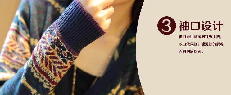 Pre Order - เสื้อคลุมกันหนาวแฟชั่นเกาหลี เสื้อคลุมไหล่เวตเตอร์แขนยาว ลายสวย ๆ