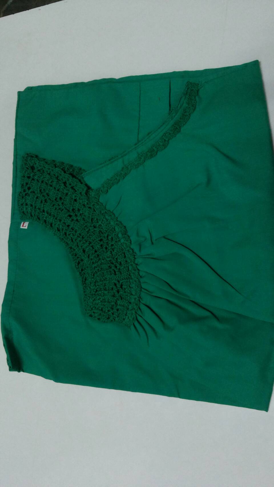 เสื้อคอกระเช้า-โครเชต์ใหญ่ L