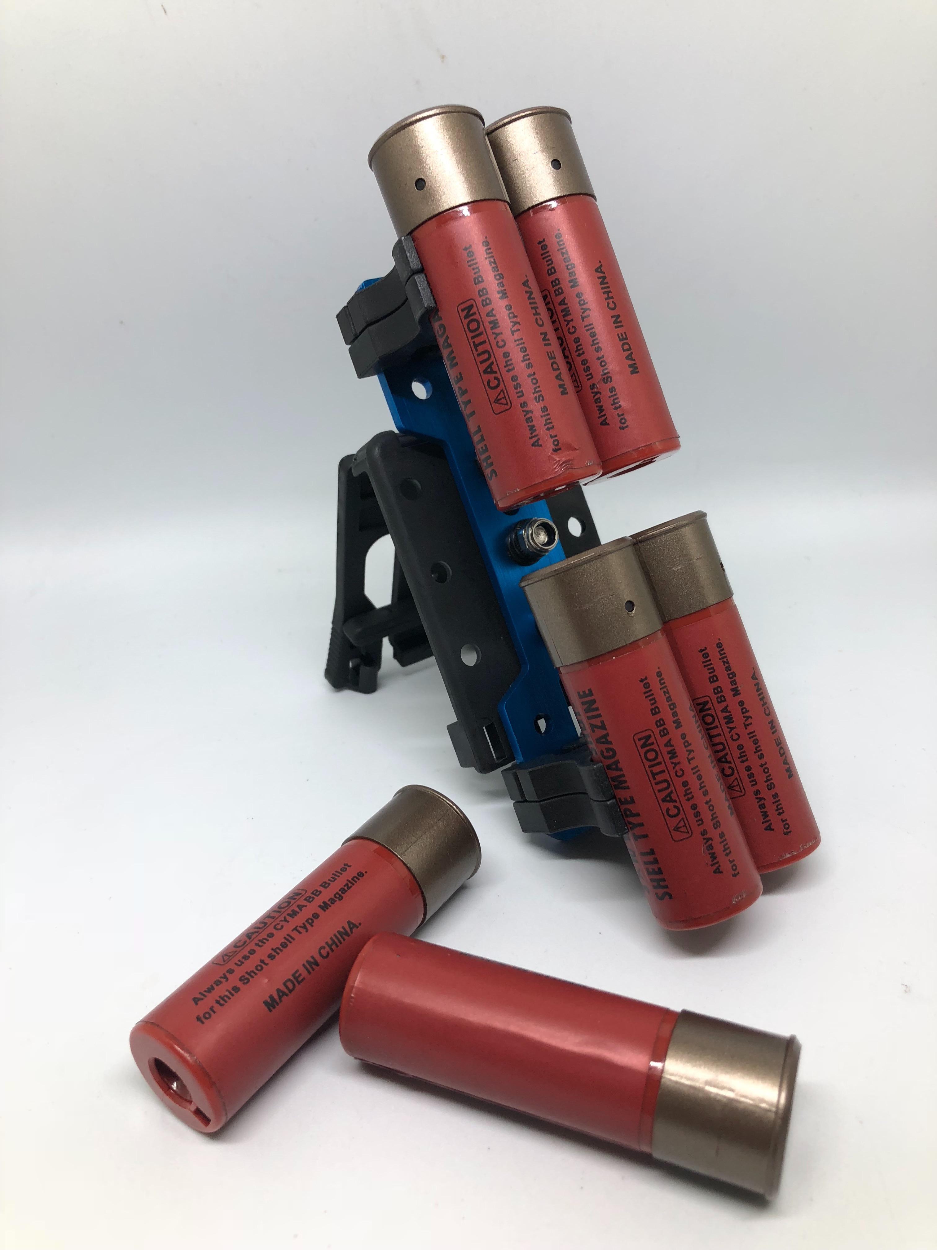 แผงกระสุนลูกซองจิงโจ้โหลดเร็ว 4 นัด