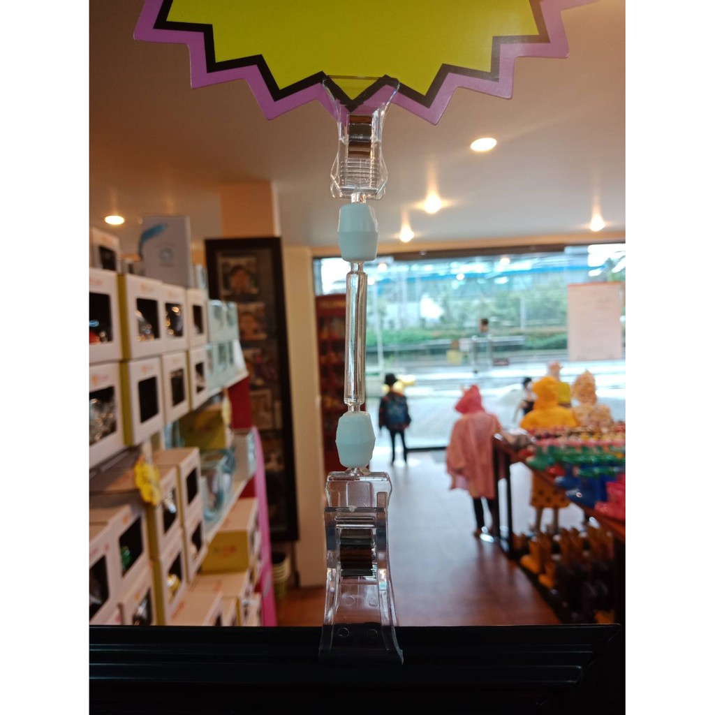 Akachan ที่หนีบป้ายราคา ขนาด 2.2*17 ซม. แพ็ค 5 ชิ้น