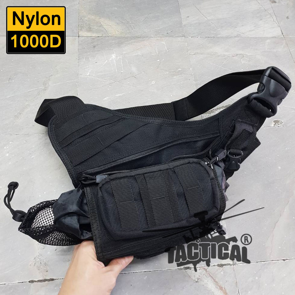 กระเป๋าสะพายไหล่ Fat Boy ผ้า 1000D