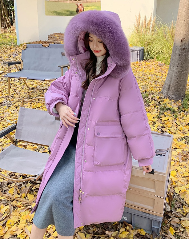 2324-0023 โค้ทสีสวย ๆ อีกจ้า มีเฟอร์ถอดได้