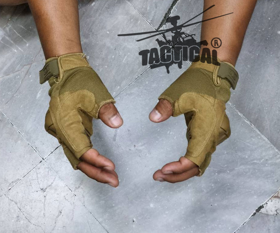 ถุงมือครึ่งนิ้ว Mechanix M-Pact 3