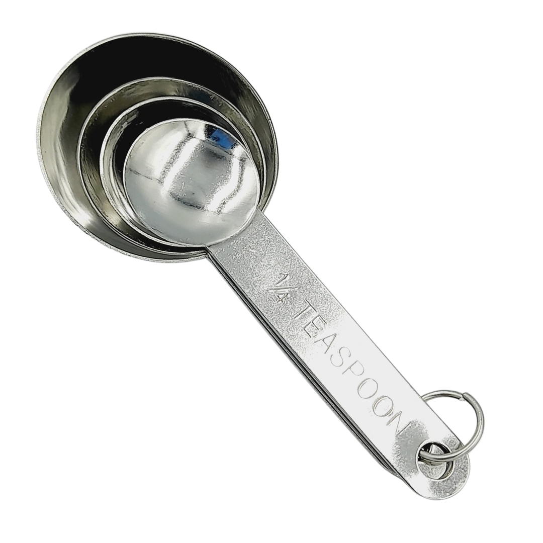 ชุดช้อนตวงเครื่องปรุงรส 4 ช้อน รหัส 2558