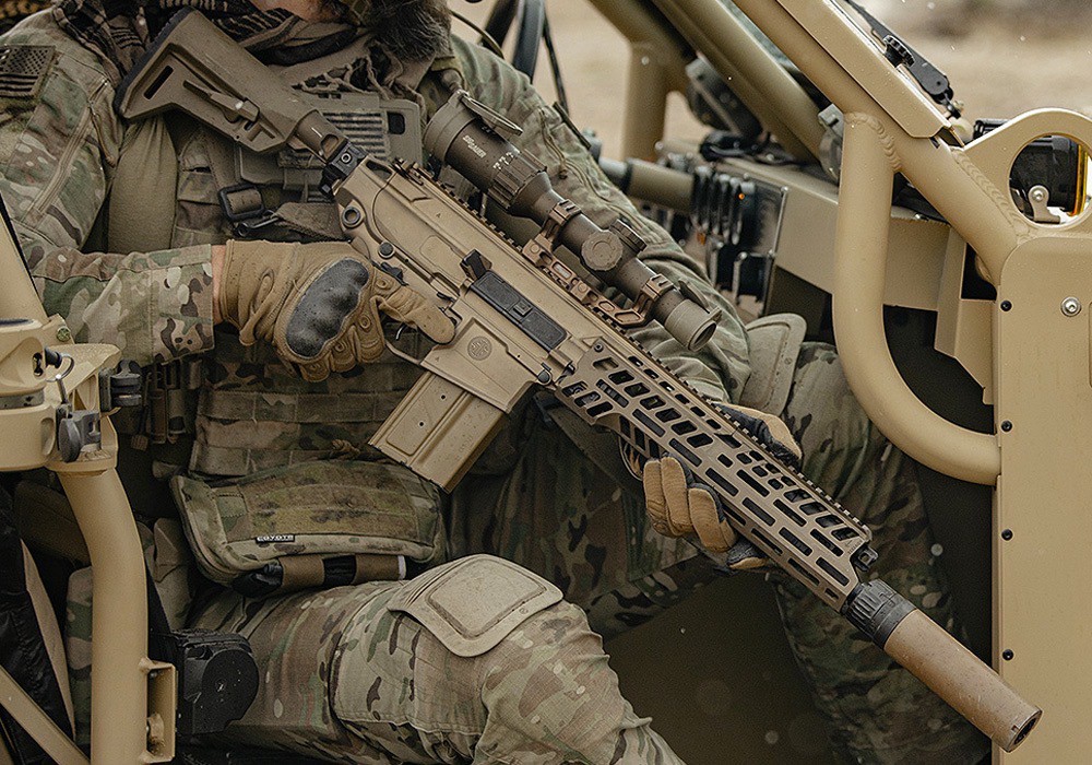 เก็บเสียง + ปลอกลดแสง ยี่ห้อ Sig Sauer