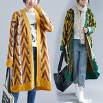 CO-006 ไหมพรมยาว ลายสวย ๆ สีเขียว / เหลือง