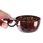 ช้อนตวงกาแฟ 30 กรัม สีน้ำตาล ช้อนอบ ช้อนถั่วดิบ ผงกาแฟมาตรฐาน ช้อนวัด ช้อนถั่ว ช้อนตวง ช้อนชา ช้อนพลาสติก รหัส 2005