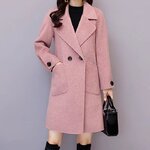 2324-0099 โค้ทวูลไซส์ใหญ่ แบบสั้นกำลังดีกันบ้าง มีหลายสีนะคะ