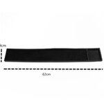 เสื่อบาร์ยางกันลื่น แผ่นรองจานรองแก้ว 60x8 ซม. สูง 1 ซม. Rubber Bar mat 60x8 cm. รหัส 1029