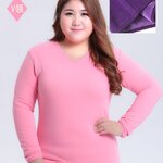 CS00091 พรีออเดอร์ ไม่พร้อมส่ง เสื้อกันหนาว บุกำมะหยี่ด้านใน อุ่นๆ ใครยังหาฮีตเทคไซส์ใหญ่ไม่ได้ มาจ้า คอวี / คอกลม