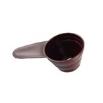 ช้อนตวงเมล็ดกาแฟช้อนผงกาแฟพลาสติกตวงวัด 8/10/12 กรัม สีน้ำตาล รหัส 2100