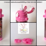 ✅กระติกน้ำเก็บความเย็นDORA ,ดอร่า รุ่นเก็บอุณหภูมิ สีชมพู ลายน่ารักสดใส สามารถเก็บอุณหภูมิได้ทั้ง ร้อน และ เย็น