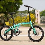 จักรยานพับได้ TRINX DOLPHIN 2.1 ล้อ 20 นิ้ว เกียร์ 7 สปีด ดิสเบรคน้ำมัน เฟรมอลูมิเนียม