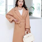 2324-0075 โค้ทวูลไซส์ใหญ่ๆ จ้า จะผูกสายหรือจะติดกระดุมก็ได้