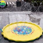 ถาดน้ำพุของเล่นสวนน้ำแสนสนุก