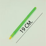 คลิปพลาสติกหนีบล็อคหนีบถุงกาแฟถุงขนมถุงชานมที่เราเปิดใช้แล้ว ยาว 19 ซม. สีเขียว รหัส 2391