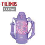 THERMOS FJS-800F PL-P Vacuum Insulated Sports Bottle 800ml สี Purple Pink เทอร์มอสกระติกน้ำกีฬาฉนวนสุญญากาศ เก็บความเย็นอย่างเดียว ขนาด 0.8 ลิตร