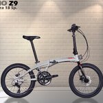 จักรยานพับได้ BACKER ECOSMO Z9 เฟรมอลูมิเนียม เกียร์ Sora 18 สปีด ล้อ 20 นิ้ว