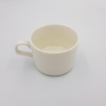 แก้วกาแฟเซรามิค 6 oz สีครีม 1610-1966