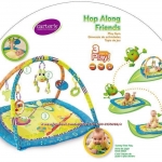 เพลยิมCarter"s เบาะรองนอน กบๆๆ สุดเท่ รุ่น Hop Along Friends Play Gym by Carter"s
