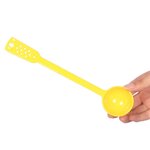 ช้อนตักเมล็ดกาแฟพลาสติก มีรูแขวน สีเหลืองเข้ม (ราคาต่อชิ้น) 1610-1951