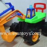 รถตักแบ็คโฮคันใหญ่