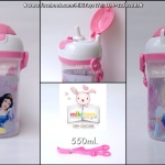 กระติกน้ำPRINCESSเจ้าหญิง550ml. (SnowWhite,Ariel,Cinderella)ฝากดเด้ง ด้านล่างขุ่น