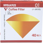 กระดาษกรองกาแฟ MASUKAZE 1-2 ถ้วย รูเดี่ยว 1610-461M