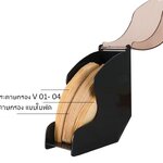 กล่องใส่กระดาษกรองกาแฟ ที่เก็บกระดาษกรอง พลาสติก 1610-713