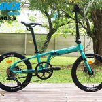 จักรยานพับได้ TRINX FLYBIRD3.5 เฟรมอลูมิเนียม 10สปีด ดิสเบรคน้ำมัน