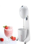 เครื่องทำมิลค์เชค ABS และ นมปั่นเครื่องทำฟองกาแฟเครื่องผสมนมผสมอาหาร 100 w สีขาว 1602-1845