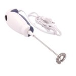 เครื่องตีฟองนมปั่นนมฟองนม ไฟฟ้า ตีไข่ผสมไฟฟ้า สีขาวเทา 25W รหัส 1937