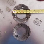 อะไหล่ ฟันบด เครื่องบดเมล็ดกาแฟ La Scala รุ่น MX (ขายเป็นคู่) 1610-1902