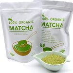 ผงชาเขียวมัทฉะ 100 กรัม 500 MESH ถุงสีขาว รหัส 1868