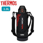 Thermos 1000ml FJS-1000F Hydration Cold Only สี Black Orange (BKOR) เทอร์มอสกระติกน้ำกีฬาฉนวนสุญญากาศ เก็บความเย็นอย่างเดียว ขนาด 1 ลิตร