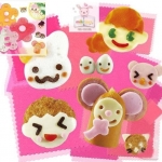 แม่พิมพ์กดลายผัก/แฮม/ชีส (1เซต มี3ชิ้นเลยจร้าา) ใช้สำหรับกดลายตกแต่งซูชิ / ข้าวกล่องเช่น ชีส แฮม ผัก หรือ อื่นๆ