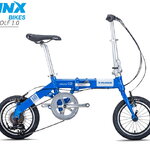 จักรยานพับได้ TRINX รุ่น Warwolf1.0 ล้อ 14 นิ้ว เกียร์ 7 สปีด เฟรมอลูมิเนียม